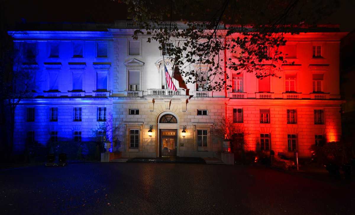 November 13 marks five years since the horrific terrorist attacks in Paris. Today, we stand in solidarity with the people of France and recommit ourselves to work with allies and partners to degrade and defeat terrorist threats. https://t.co/QzODtrX4px